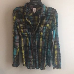 Rip curl blouse medium